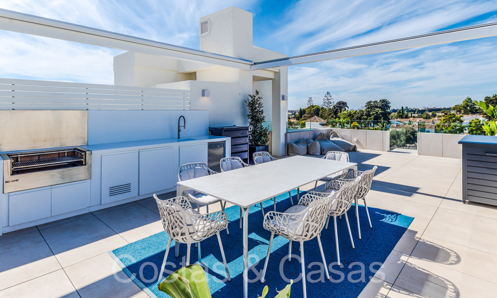 Penthouse ultra luxueux avec piscine privée à vendre au centre du Golden Mile de Marbella 66152