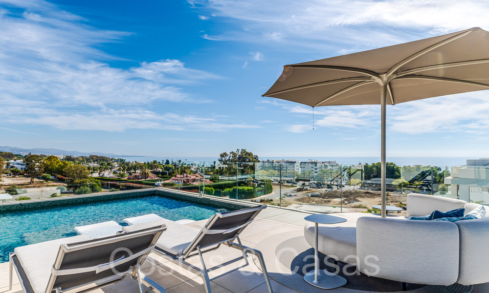 Penthouse ultra luxueux avec piscine privée à vendre au centre du Golden Mile de Marbella 66153