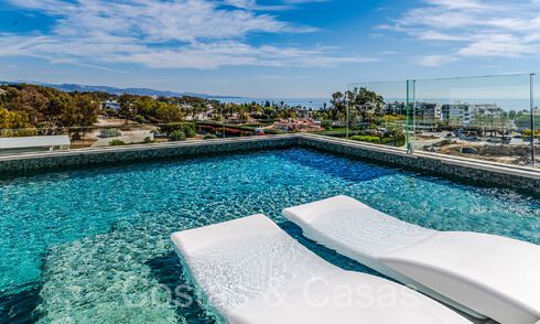 Penthouse ultra luxueux avec piscine privée à vendre au centre du Golden Mile de Marbella 66155