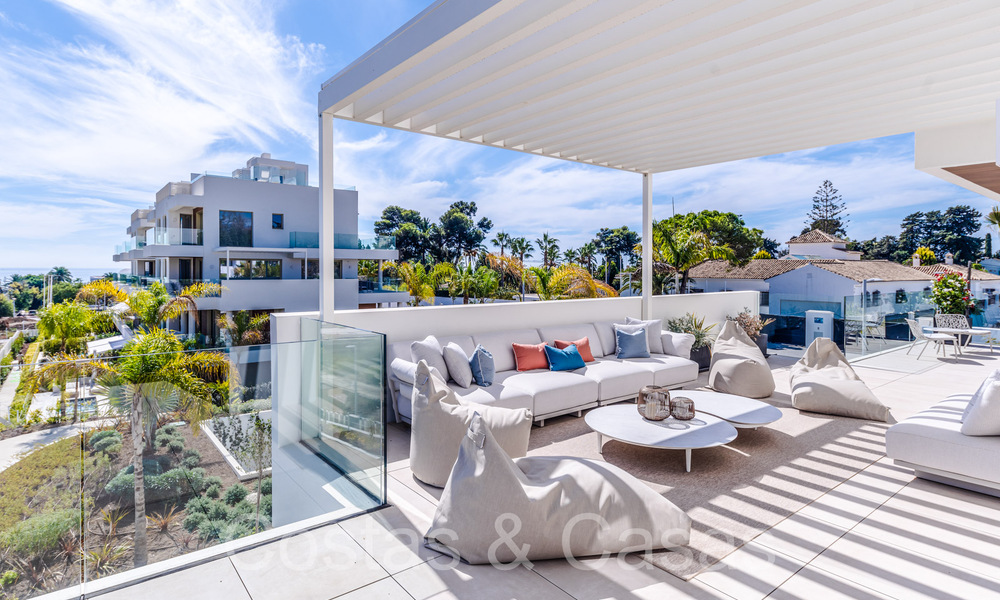 Penthouse ultra luxueux avec piscine privée à vendre au centre du Golden Mile de Marbella 66173