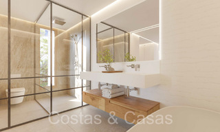 Maisons jumelées neuves et modernes à vendre dans un complexe de charme, sur le New Golden Mile entre Marbella et Estepona 66237 