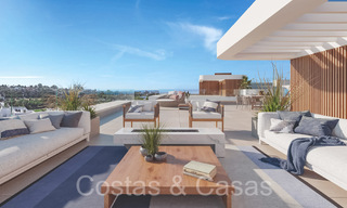 Maisons jumelées neuves et modernes à vendre dans un complexe de charme, sur le New Golden Mile entre Marbella et Estepona 66241 