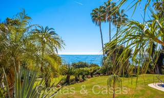 Villa andalouse à vendre directement sur la plage, sur le New Golden Mile entre Marbella et Estepona 66251 