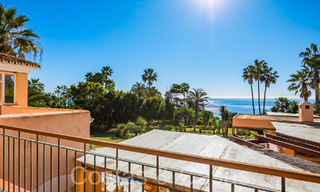 Villa andalouse à vendre directement sur la plage, sur le New Golden Mile entre Marbella et Estepona 66255 