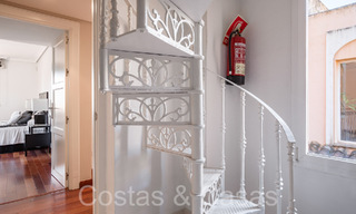 Villa andalouse à vendre directement sur la plage, sur le New Golden Mile entre Marbella et Estepona 66272 