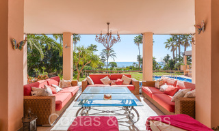 Villa andalouse à vendre directement sur la plage, sur le New Golden Mile entre Marbella et Estepona 66300 