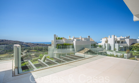 Prêt à emménager, penthouse flambant neuf de 3 chambres à vendre avec vue sur la mer dans un complexe fermé à Benahavis - Marbella 66214