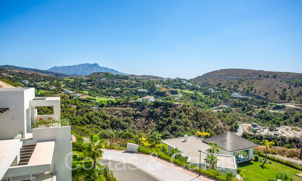 Prêt à emménager, penthouse flambant neuf de 3 chambres à vendre avec vue sur la mer dans un complexe fermé à Benahavis - Marbella 66215