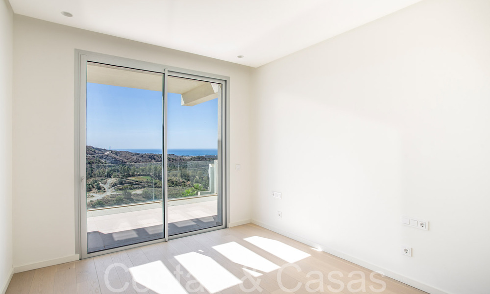 Prêt à emménager, penthouse flambant neuf de 3 chambres à vendre avec vue sur la mer dans un complexe fermé à Benahavis - Marbella 66221