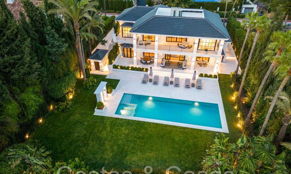 Incroyable villa de luxe avec vue sur la mer à vendre à Sierra Blanca sur le Golden Mile de Marbella 66321