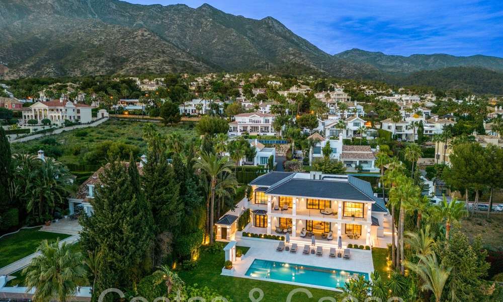 Incroyable villa de luxe avec vue sur la mer à vendre à Sierra Blanca sur le Golden Mile de Marbella 66322