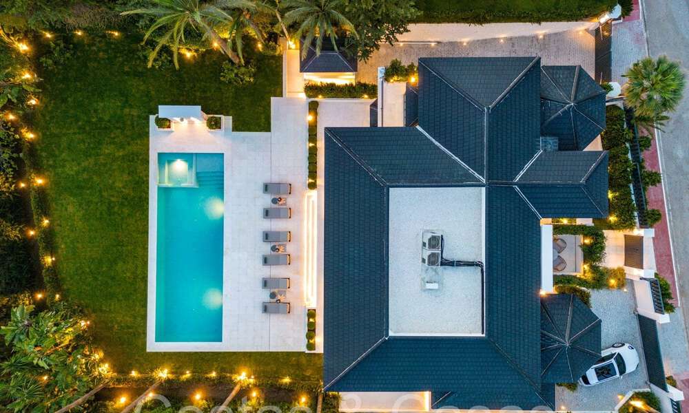 Incroyable villa de luxe avec vue sur la mer à vendre à Sierra Blanca sur le Golden Mile de Marbella 66323
