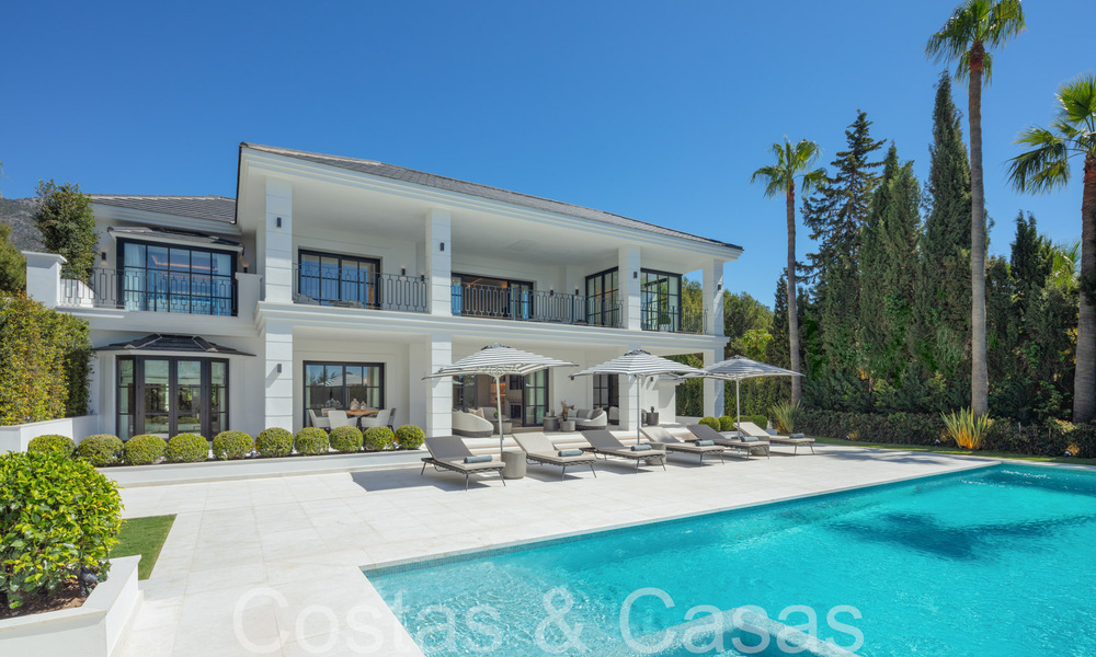 Incroyable villa de luxe avec vue sur la mer à vendre à Sierra Blanca sur le Golden Mile de Marbella 66351