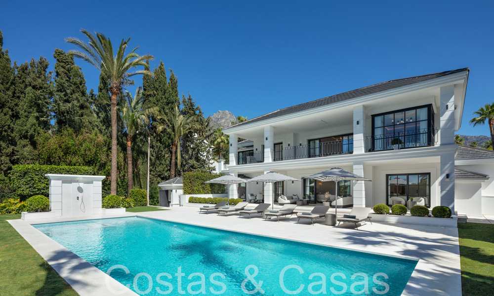 Incroyable villa de luxe avec vue sur la mer à vendre à Sierra Blanca sur le Golden Mile de Marbella 66352