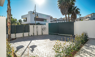 Prête à emménager, villa de luxe moderne à vendre à côté du terrain de golf sur le New Golden Mile, Marbella - Estepona 66403 