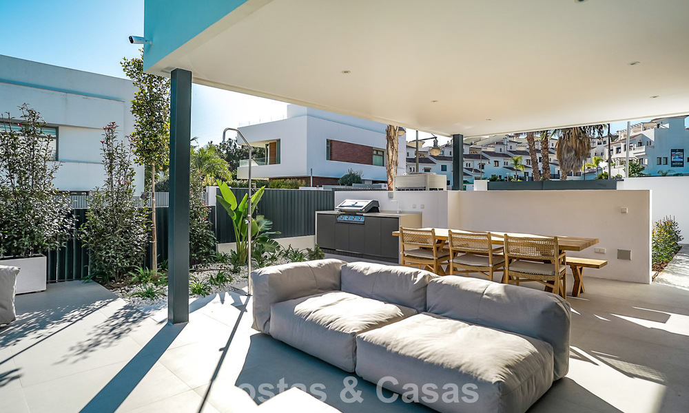 Prête à emménager, villa de luxe moderne à vendre à côté du terrain de golf sur le New Golden Mile, Marbella - Estepona 66404