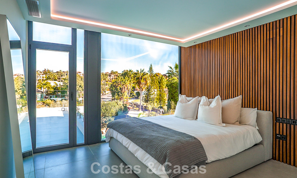 Prête à emménager, villa de luxe moderne à vendre à côté du terrain de golf sur le New Golden Mile, Marbella - Estepona 66415