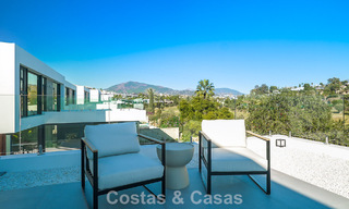 Prête à emménager, villa de luxe moderne à vendre à côté du terrain de golf sur le New Golden Mile, Marbella - Estepona 66419 