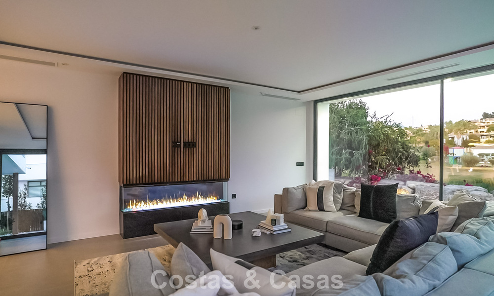Prête à emménager, villa de luxe moderne à vendre à côté du terrain de golf sur le New Golden Mile, Marbella - Estepona 66429