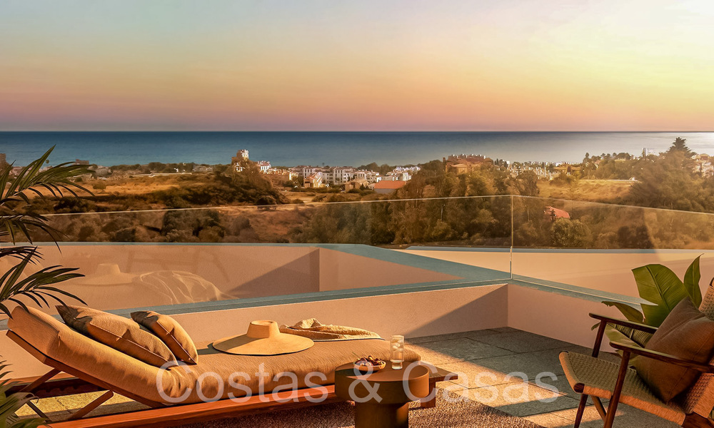 Nouvelles maisons modernes économes en énergie avec vue sur la mer à vendre à Mijas, Costa del Sol 66437