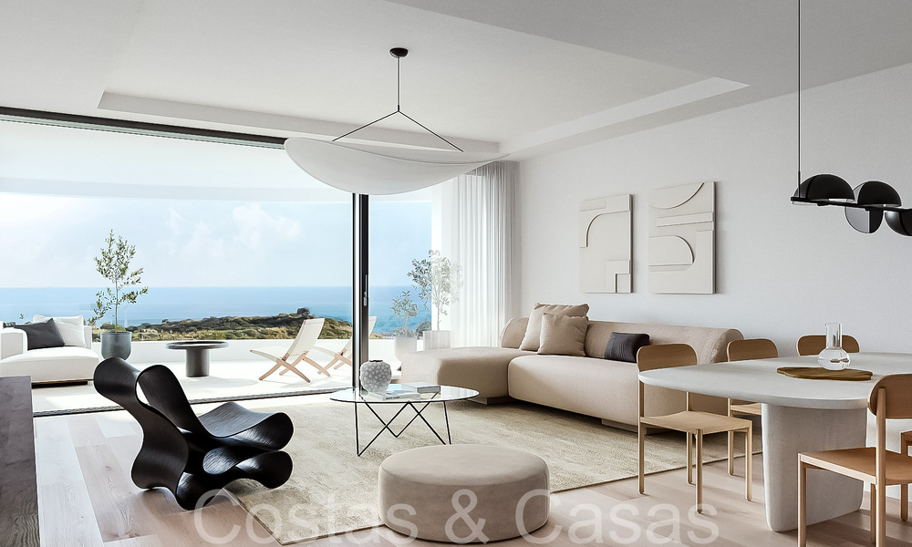 Nouvelles maisons modernes économes en énergie avec vue sur la mer à vendre à Mijas, Costa del Sol 66438