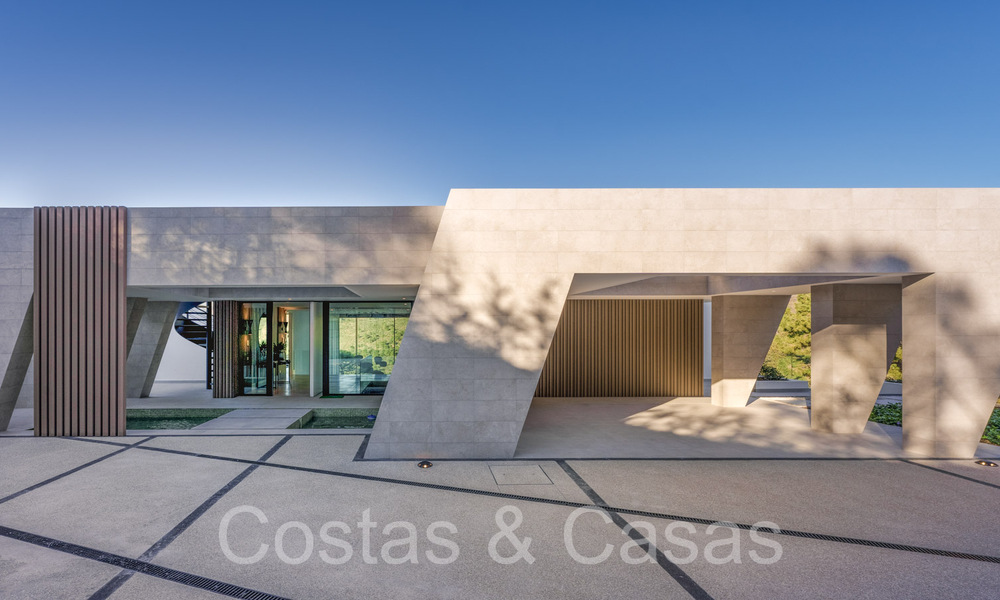 Villa architecturale neuve à vendre dans une urbanisation sécurisée à Marbella - Benahavis 66490