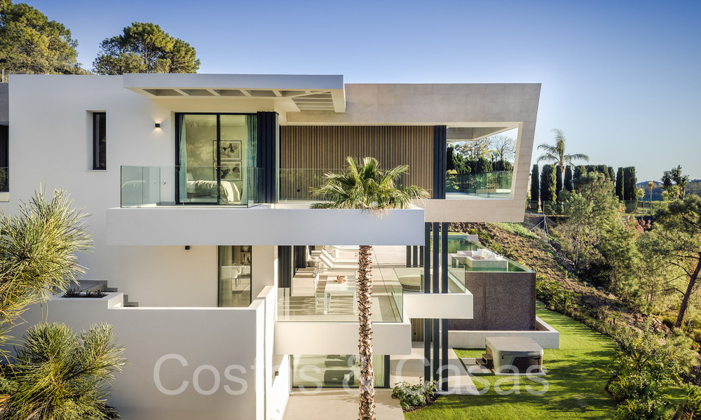 Villa architecturale neuve à vendre dans une urbanisation sécurisée à Marbella - Benahavis 66524