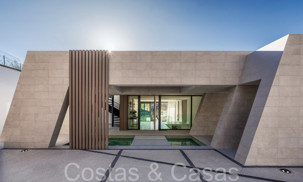 Villa architecturale neuve à vendre dans une urbanisation sécurisée à Marbella - Benahavis 66525