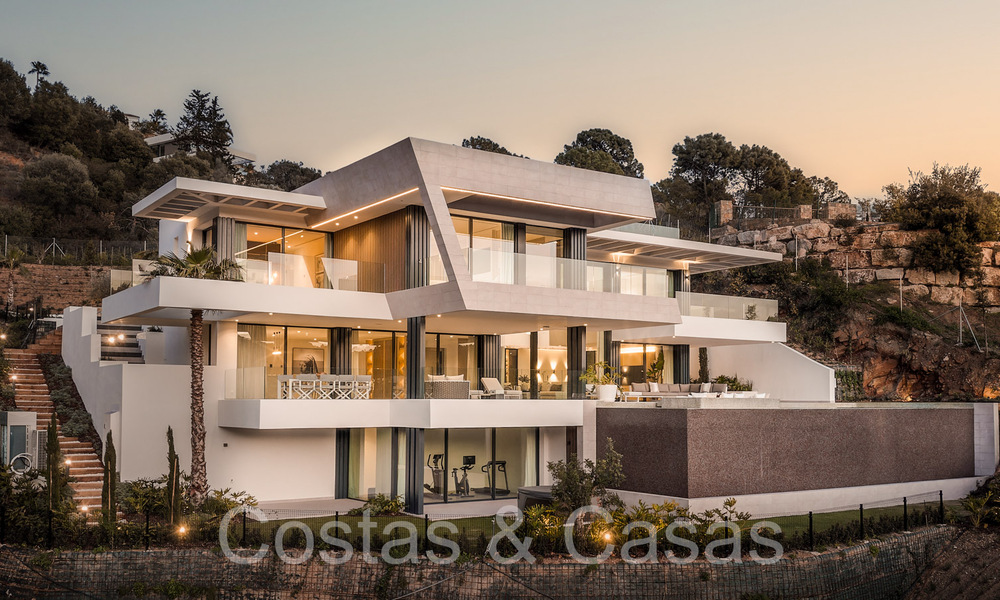 Villa architecturale neuve à vendre dans une urbanisation sécurisée à Marbella - Benahavis 66533