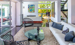 Villa de luxe andalouse intemporelle à vendre dans une zone sécurité près d'Aloha Golf à Nueva Andalucia, Marbella 66543 