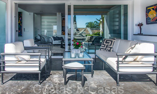 Villa de luxe andalouse intemporelle à vendre dans une zone sécurité près d'Aloha Golf à Nueva Andalucia, Marbella 66550 