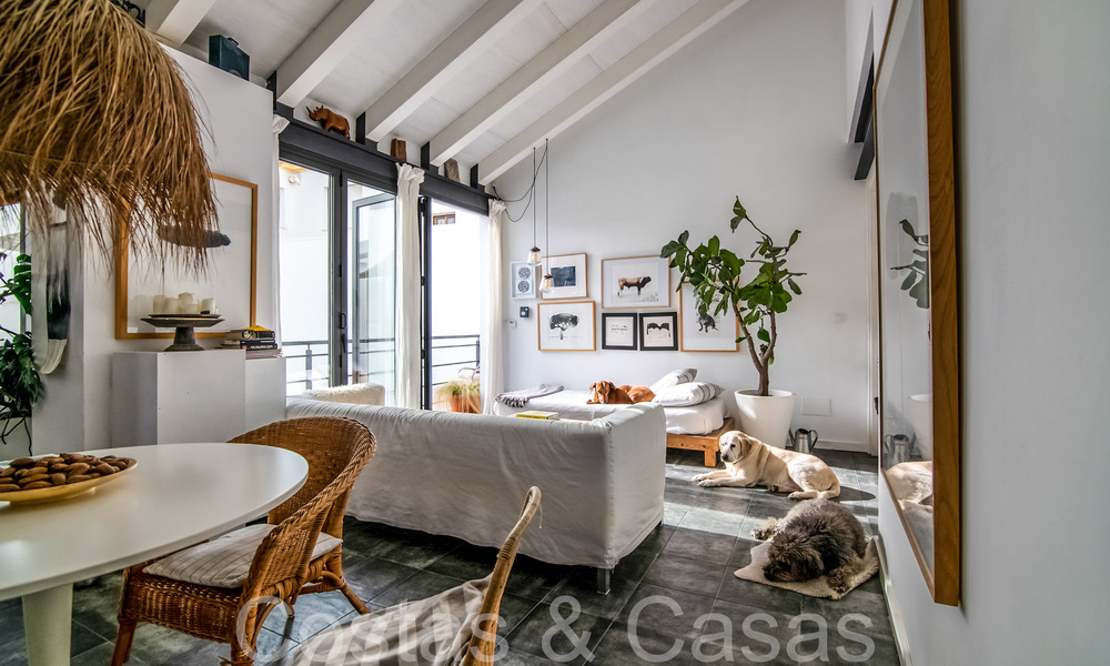 Maison double mitoyenne à vendre à distance de marche de toutes les commodités dans le centre pittoresque d'Estepona 66626