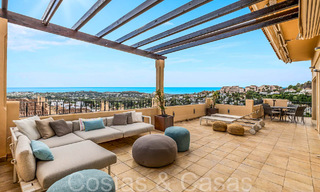 Magnifique penthouse double avec vue sur la mer à vendre dans un complexe 5 étoiles à Nueva Andalucia, Marbella 66652