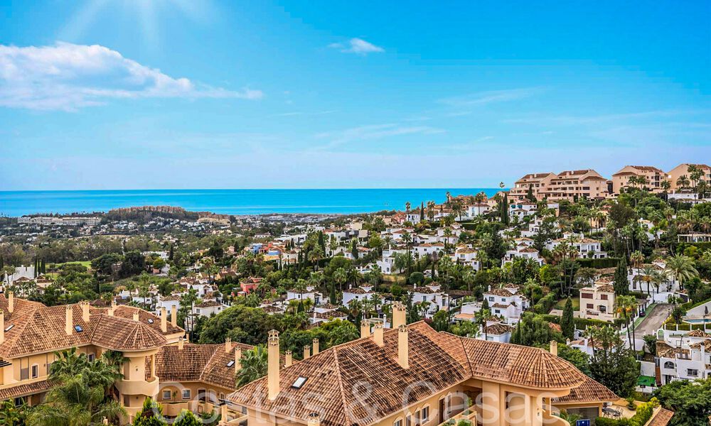 Magnifique penthouse double avec vue sur la mer à vendre dans un complexe 5 étoiles à Nueva Andalucia, Marbella 66657