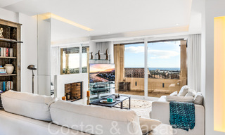 Magnifique penthouse double avec vue sur la mer à vendre dans un complexe 5 étoiles à Nueva Andalucia, Marbella 66662 