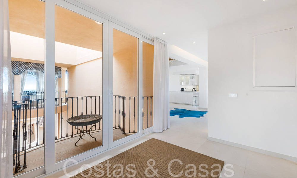 Magnifique penthouse double avec vue sur la mer à vendre dans un complexe 5 étoiles à Nueva Andalucia, Marbella 66679