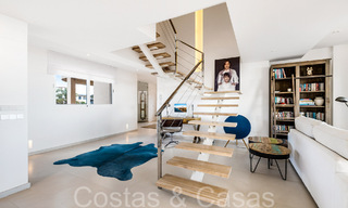 Magnifique penthouse double avec vue sur la mer à vendre dans un complexe 5 étoiles à Nueva Andalucia, Marbella 66680 