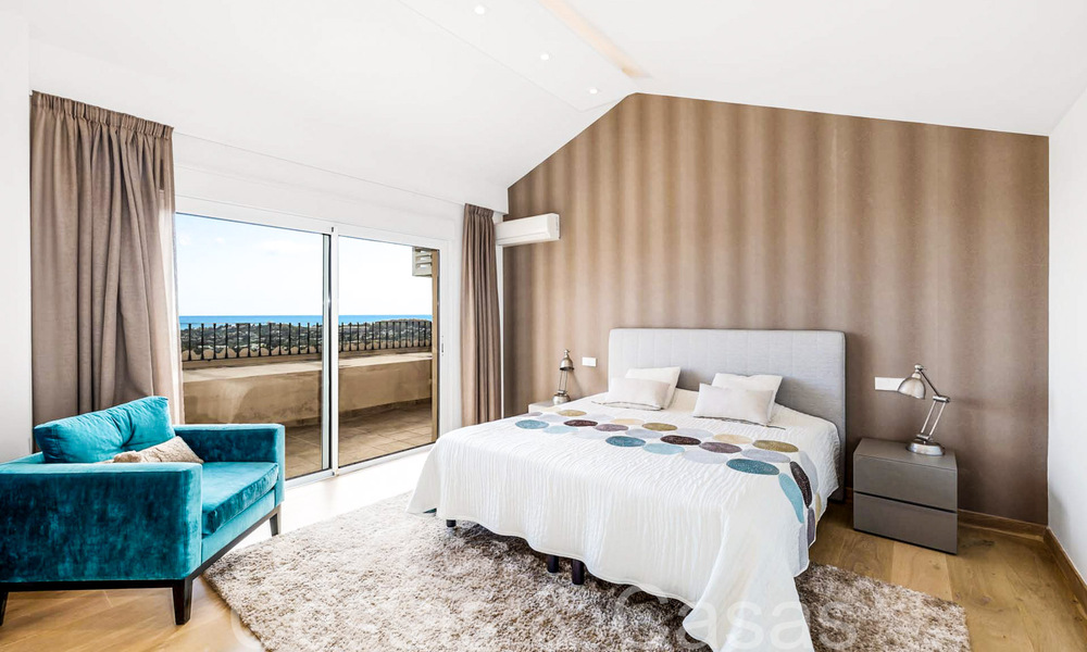 Magnifique penthouse double avec vue sur la mer à vendre dans un complexe 5 étoiles à Nueva Andalucia, Marbella 66688