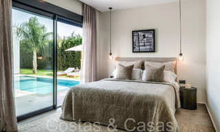 Villa de luxe élégante et moderne de plain-pied à vendre dans une zone de golf près du centre d'Estepona 66767 