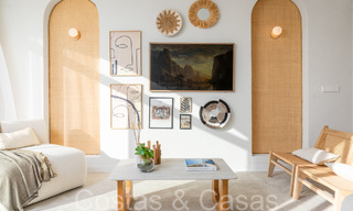 Prêt à emménager, penthouse en duplex contemporain à vendre dans une communauté fermée à La Quinta à Benahavis, Marbella 66820 