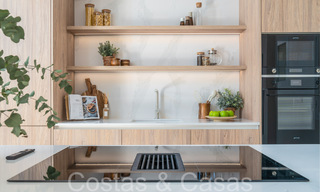 Prêt à emménager, penthouse en duplex contemporain à vendre dans une communauté fermée à La Quinta à Benahavis, Marbella 66822 