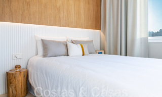 Prêt à emménager, penthouse en duplex contemporain à vendre dans une communauté fermée à La Quinta à Benahavis, Marbella 66823 