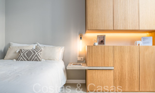 Prêt à emménager, penthouse en duplex contemporain à vendre dans une communauté fermée à La Quinta à Benahavis, Marbella 66837 