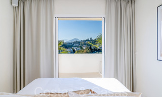 Prêt à emménager, penthouse en duplex contemporain à vendre dans une communauté fermée à La Quinta à Benahavis, Marbella 66842 