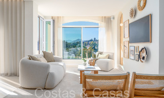 Prêt à emménager, penthouse en duplex contemporain à vendre dans une communauté fermée à La Quinta à Benahavis, Marbella 66850 
