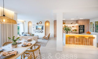 Prêt à emménager, penthouse en duplex contemporain à vendre dans une communauté fermée à La Quinta à Benahavis, Marbella 66852 