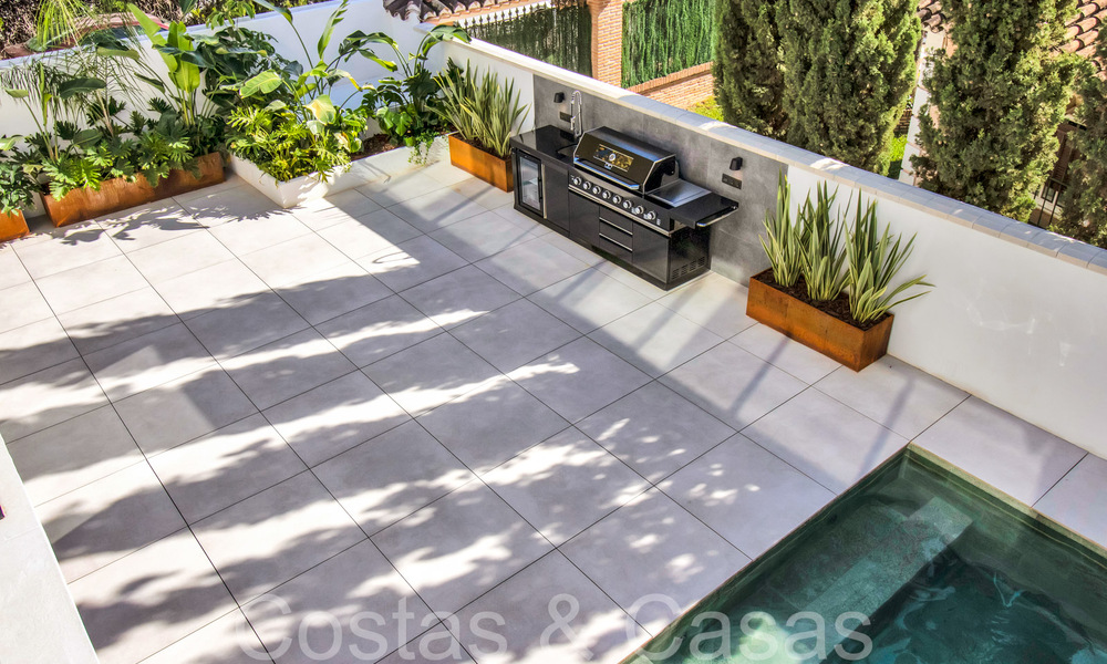 Villa de luxe contemporaine et durable avec piscine privée à vendre à Nueva Andalucia, Marbella 66905