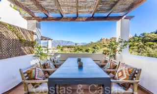 Penthouse en duplex de style andalou moderne entouré par la nature dans les collines de Marbella 66958 