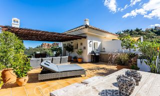 Penthouse en duplex de style andalou moderne entouré par la nature dans les collines de Marbella 66963 