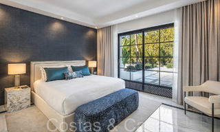 Villa palatiale de style architectural mauresque-andalou à vendre, entourée de terrains de golf dans la vallée du golf de Nueva Andalucia, Marbella 67101 